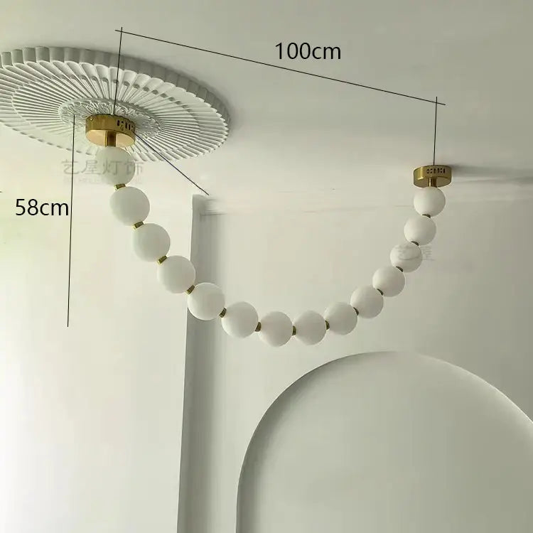 Contemporary led pendant chandeliers gold frosted glass dining room