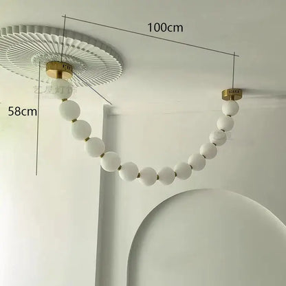 Contemporary led pendant chandeliers gold frosted glass dining room