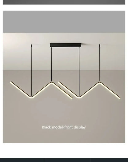 DecorBites™ Contemporary LED Pendant Lights 2-Head 90cm
