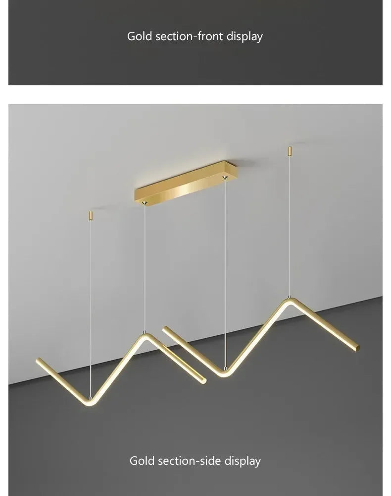 DecorBites™ Contemporary LED Pendant Lights 2-Head 90cm
