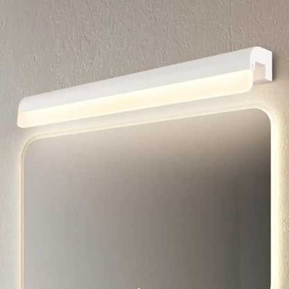 DecorBites™ Contemporary LED Vanity Wall Sconce in White/Black Acrylic - 16"/19.5"/23.5" Wide