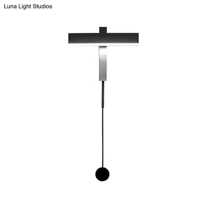 DecorBites™ Contemporary Metal LED Rotatable Wall Sconce - Warm Light Wall Lamp