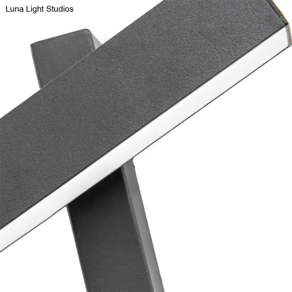 DecorBites™ Contemporary Metal LED Rotatable Wall Sconce - Warm Light Wall Lamp