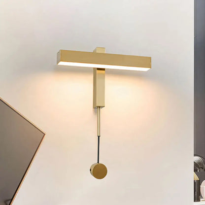 DecorBites™ Contemporary Metal LED Rotatable Wall Sconce - Warm Light Wall Lamp