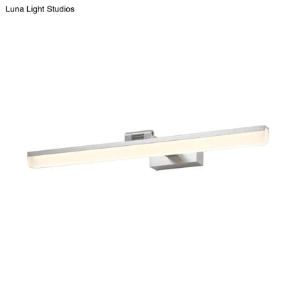 DecorBites™ Contemporary Metal LED Vanity Sconce - 16.5"/28"/22.5" Wide - Black/Silver/Coffee - Adjustable Lighting