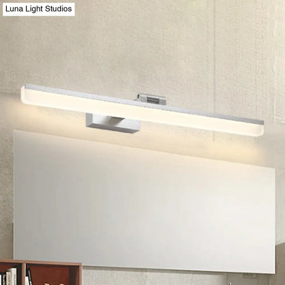 DecorBites™ Contemporary Metal LED Vanity Sconce - 16.5"/28"/22.5" Wide - Black/Silver/Coffee - Adjustable Lighting