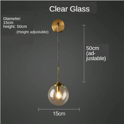 Contemporary Modern Hanging Light Perfect for Bedroom Spaces