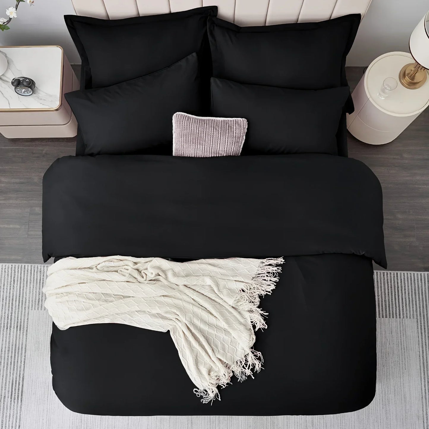 DecorBites™ Cooling Summer Cotton Duvet Set with Pillowcases