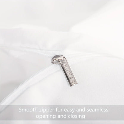 DecorBites™ Cooling Summer Cotton Duvet Set with Pillowcases