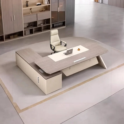 Copley · Modern L-Shaped Executive Desk