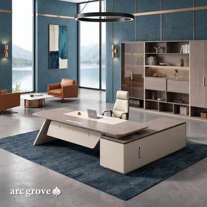 Copley · Modern L-Shaped Executive Desk