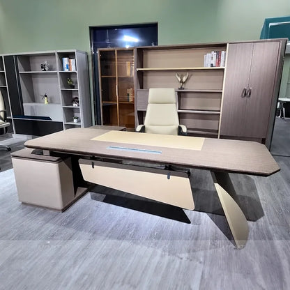 Copley · Modern L-Shaped Executive Desk