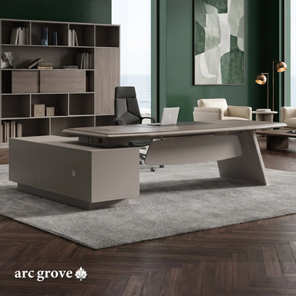 Corely · Modern L-Shaped Executive Desk