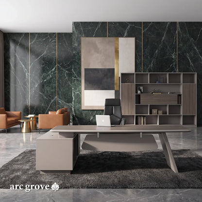 Corely · Modern L-Shaped Executive Desk