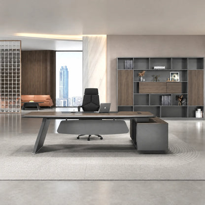 Corely · Modern L-Shaped Executive Desk