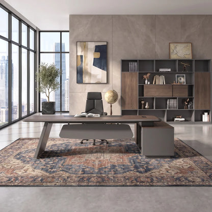 Corely · Modern L-Shaped Executive Desk