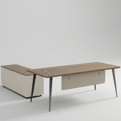 Tawn · Office Desk w/ Mobile Storage