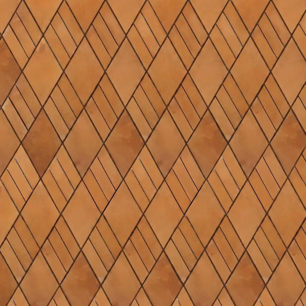Cotto Natural Genoa Terracotta Mosaics 11 1/2x14