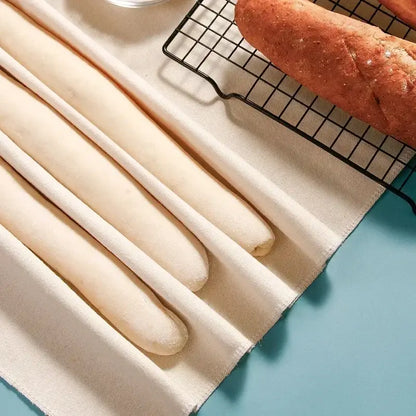 Cotton baguette proofing cloth kitchen baking sleeves