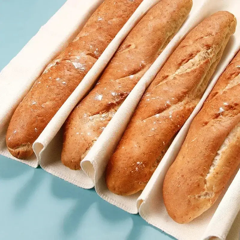 Cotton baguette proofing cloth kitchen baking sleeves