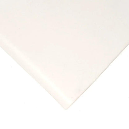 Cotton Matte Bullnose Ceramic Moldings 6x6