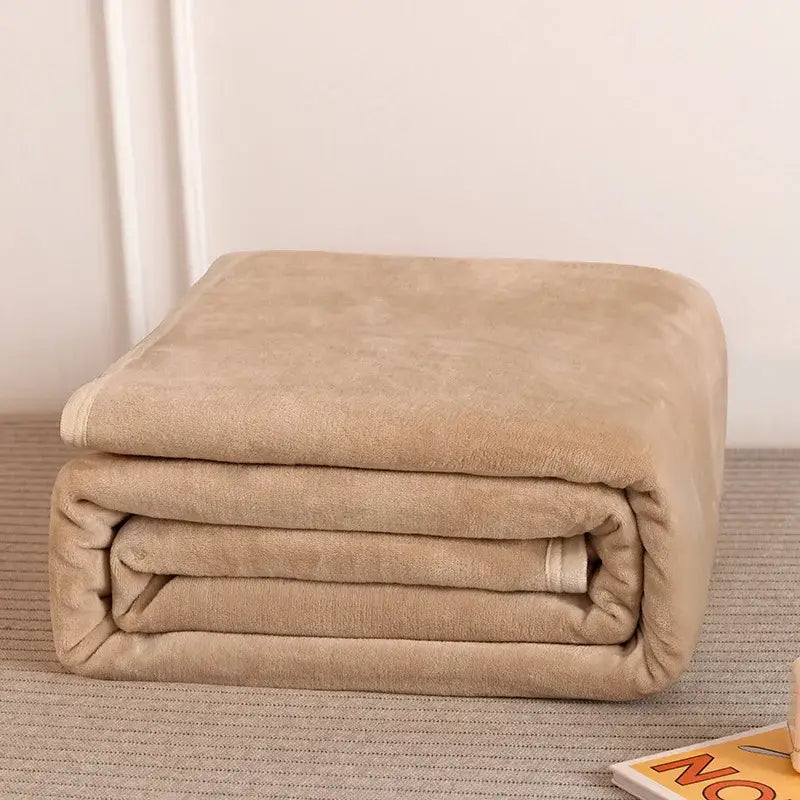 Cozy checkered fleece blanket gray & white bear bedroom throw