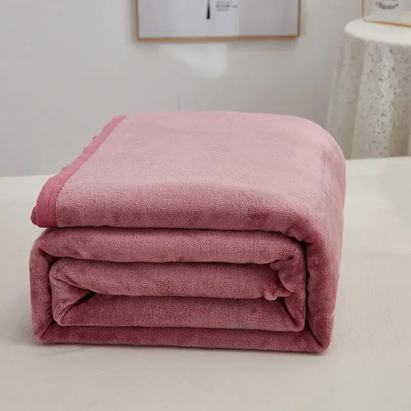 Cozy checkered fleece blanket gray & white bear bedroom throw