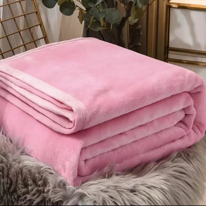Cozy checkered fleece blanket gray & white bear bedroom throw