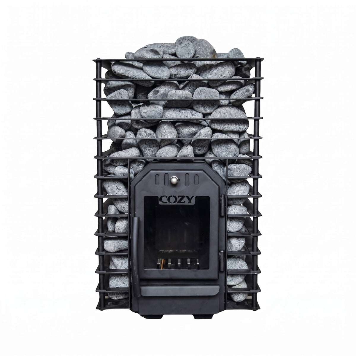 Cozy Heat Quattro Wood-Fired Sauna Stove With Sauna Stones [COZY QUATTRO] (SAK23947)