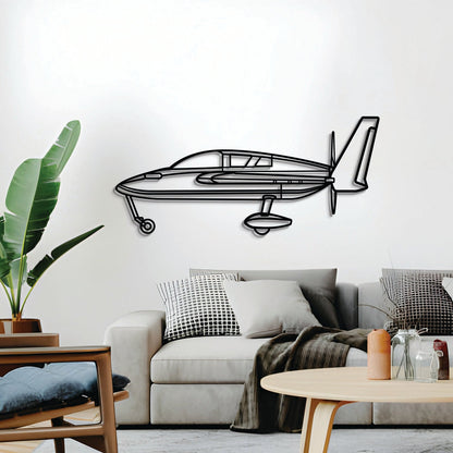 Cozy Mark IV Metal Aircraft Wall Art - NCP0542
