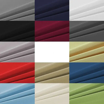 Cozy solid blue stretchy fitted sheet bedroom mattress cover