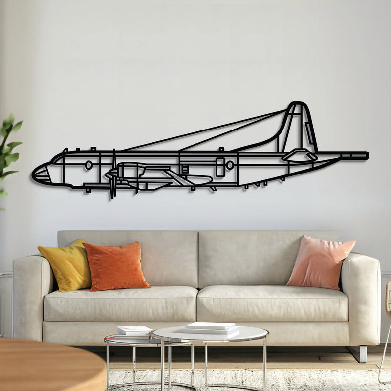 CP-140 Aurora Metal Aircraft Wall Art - NCP0543, front view