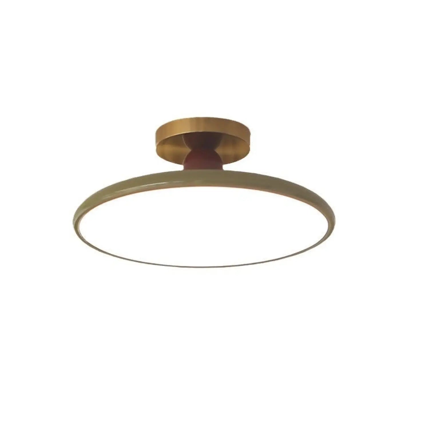 Cream Ceiling Light for Bedroom with Full Spectrum Lighting