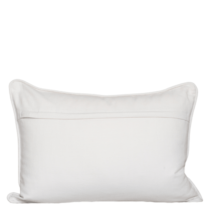 Arden Embroidered Pillow Cover | Natural | Lumbar