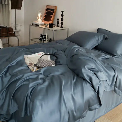 Cream eucalyptus lyocell luxury bedding set for bedroom