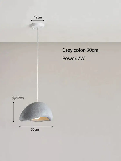 Cream style cloud pendant lamp – dining room textured hanging light