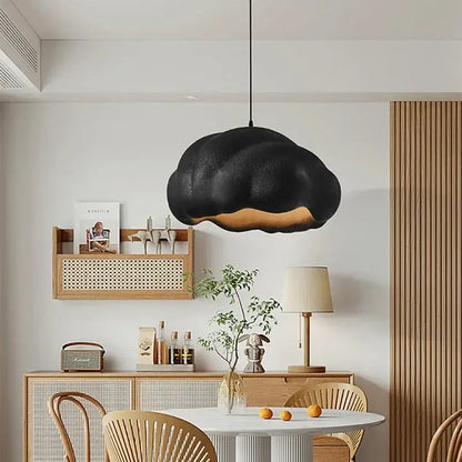 Cream wabi sabi cloud pendant chandelier dining room light
