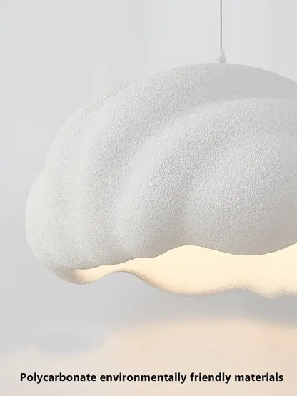 Cream wabi sabi cloud pendant chandelier dining room light