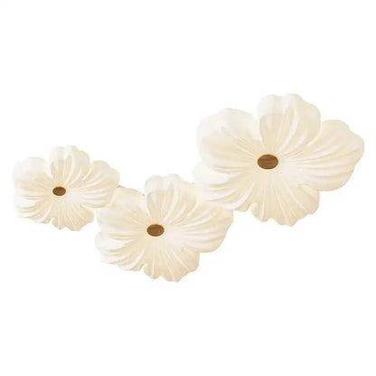 Cream wind flower eye protection ceiling light living room