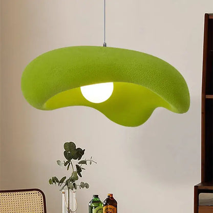 Creamy style resin cloud pendant light dining room & kitchen island