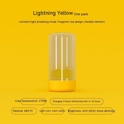 Creative Atmosphere Tent Light with LED, Rechargeable, Durable Feature
