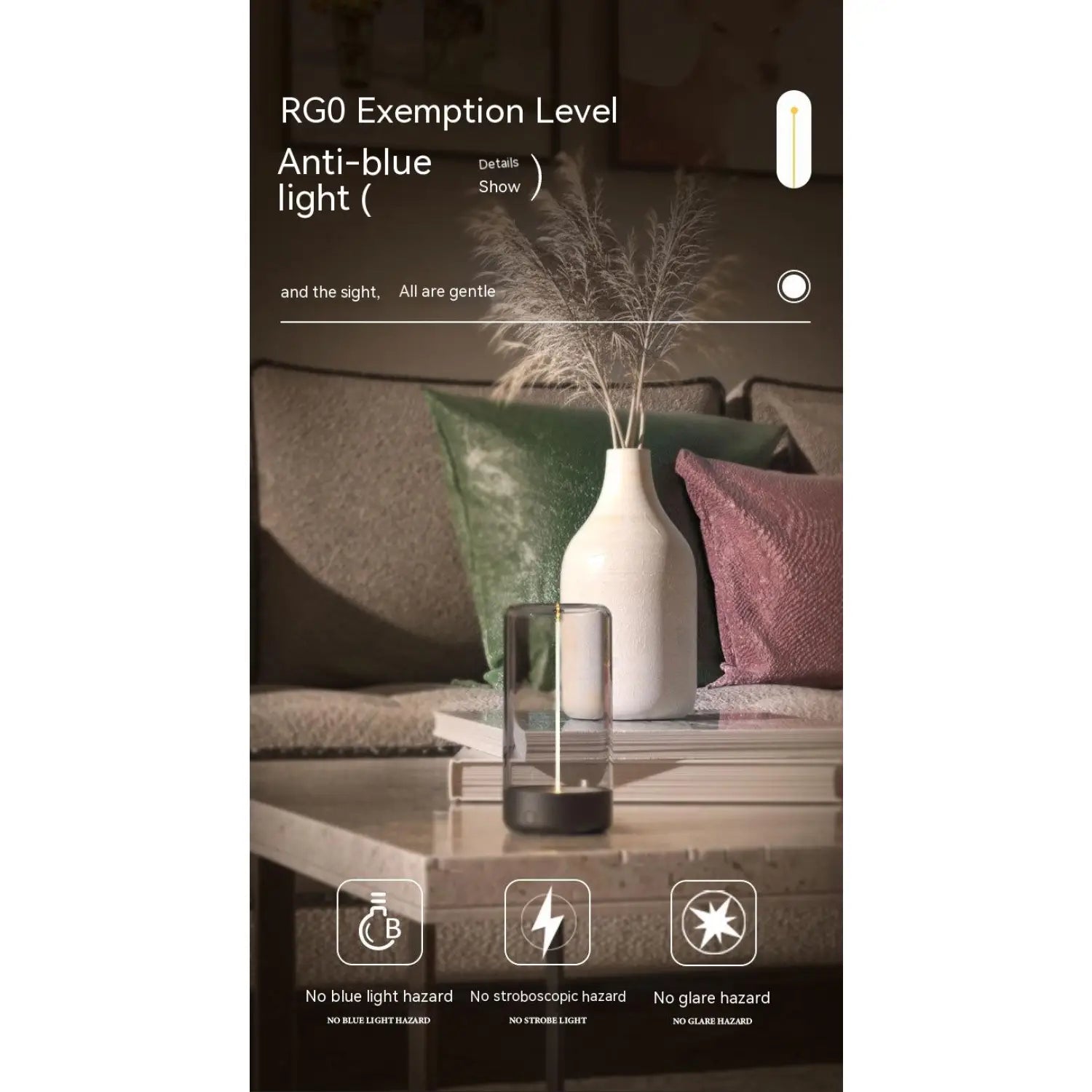 Creative Atmosphere Tent Light with LED, Rechargeable, Durable Feature