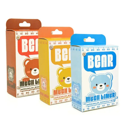 Creative orange bear mechanical kitchen timer – kitchen baking tool