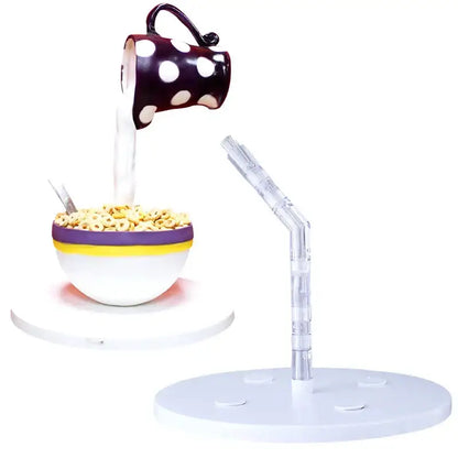 Creative red & white cake stand support kitchen baking tool