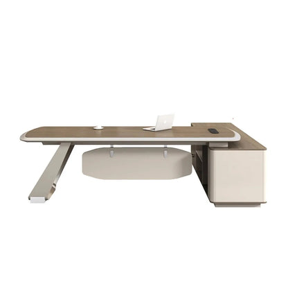 Tiller · Modern Executive L-Shaped Desk
