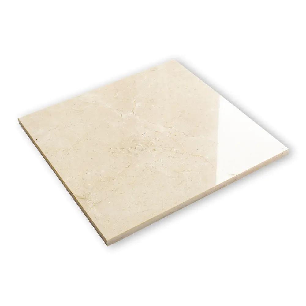Crema Marfil Polished Marble Tiles 12x12