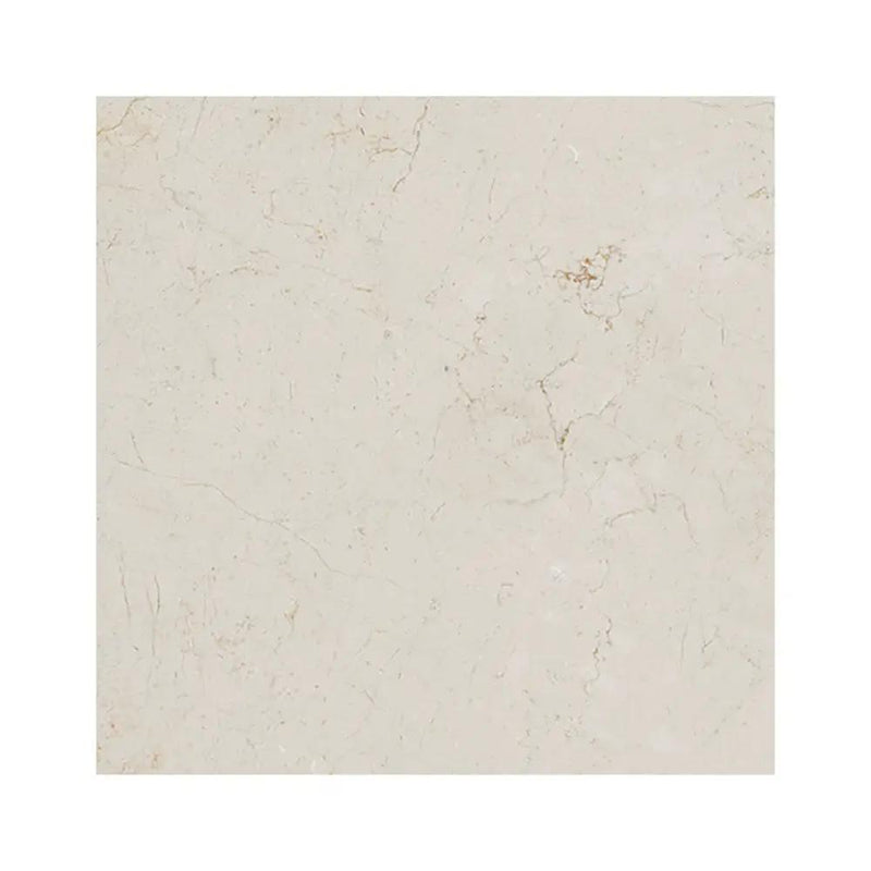 Crema Marfil Polished Micro Bevelled Marble Tiles 18x18