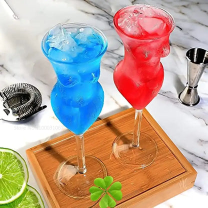 Crystal beauty goblet cup dining room elegant slender cocktail glass