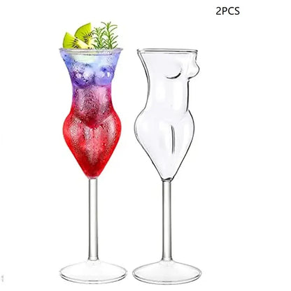 Crystal beauty goblet cup dining room elegant slender cocktail glass