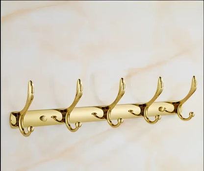 Crystal brass bathroom accessories set gold bathroom hardware